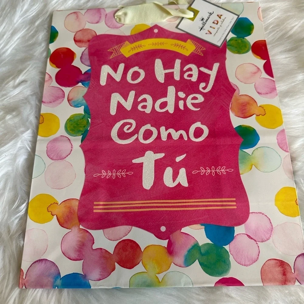 🩵5/$8 Colorful Gift Bag with Inspirational Message
